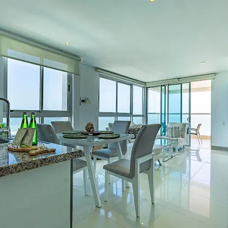 Apartment Vista 280 G Frente Al Mar Bocagrande Cartagena