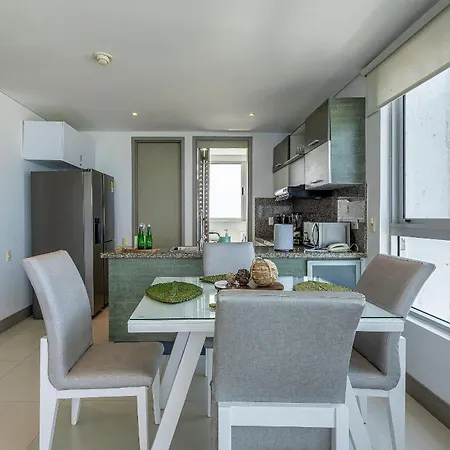 Apartment Vista 280 G Frente Al Mar Bocagrande Cartagena