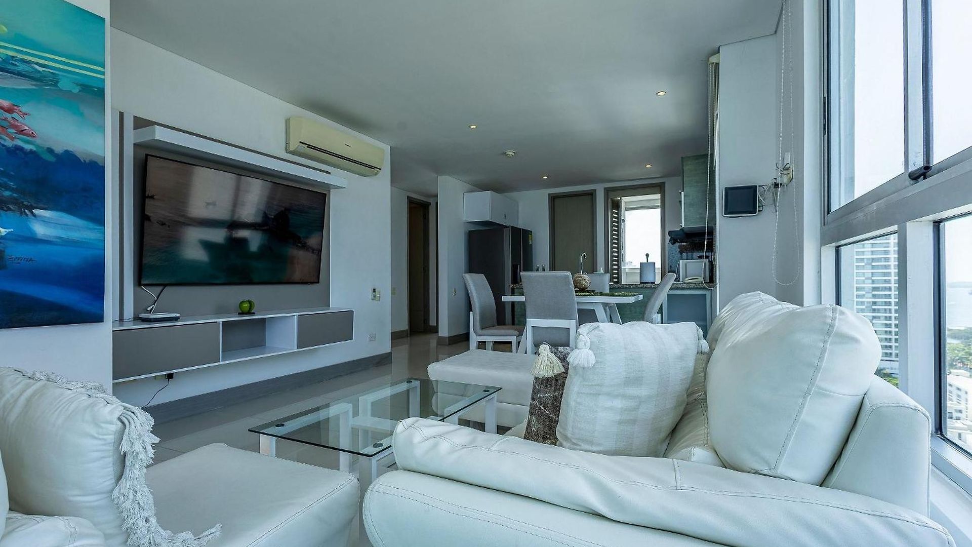 Vista 280 G Frente Al Mar Bocagrande Apartamento Cartagena
