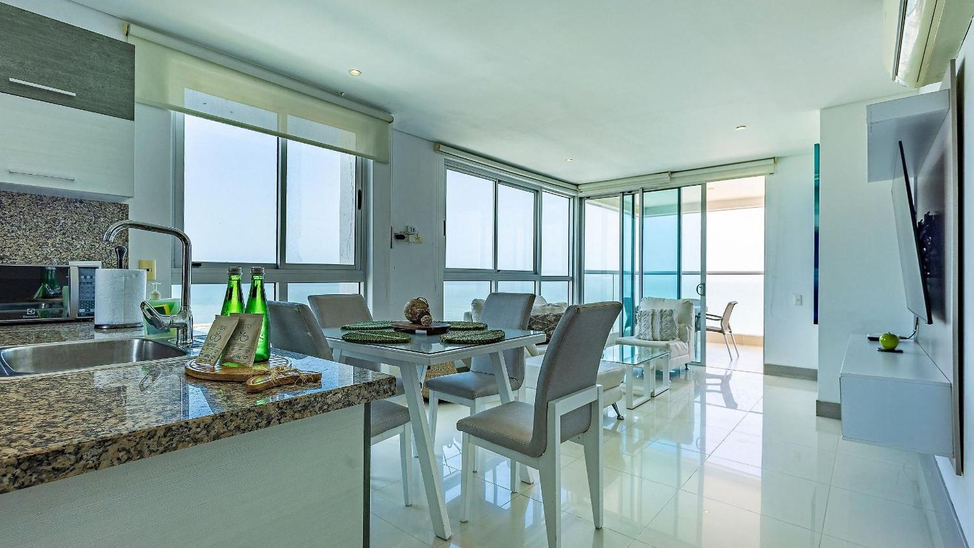 Apartamento Vista 280 G Frente Al Mar Bocagrande Cartagena