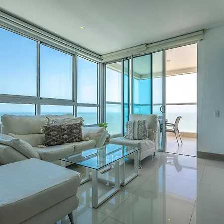 Apartamento Vista 280 G Frente Al Mar Bocagrande Cartagena