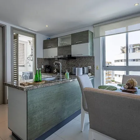 Vista 280 G Frente Al Mar Bocagrande Apartamento